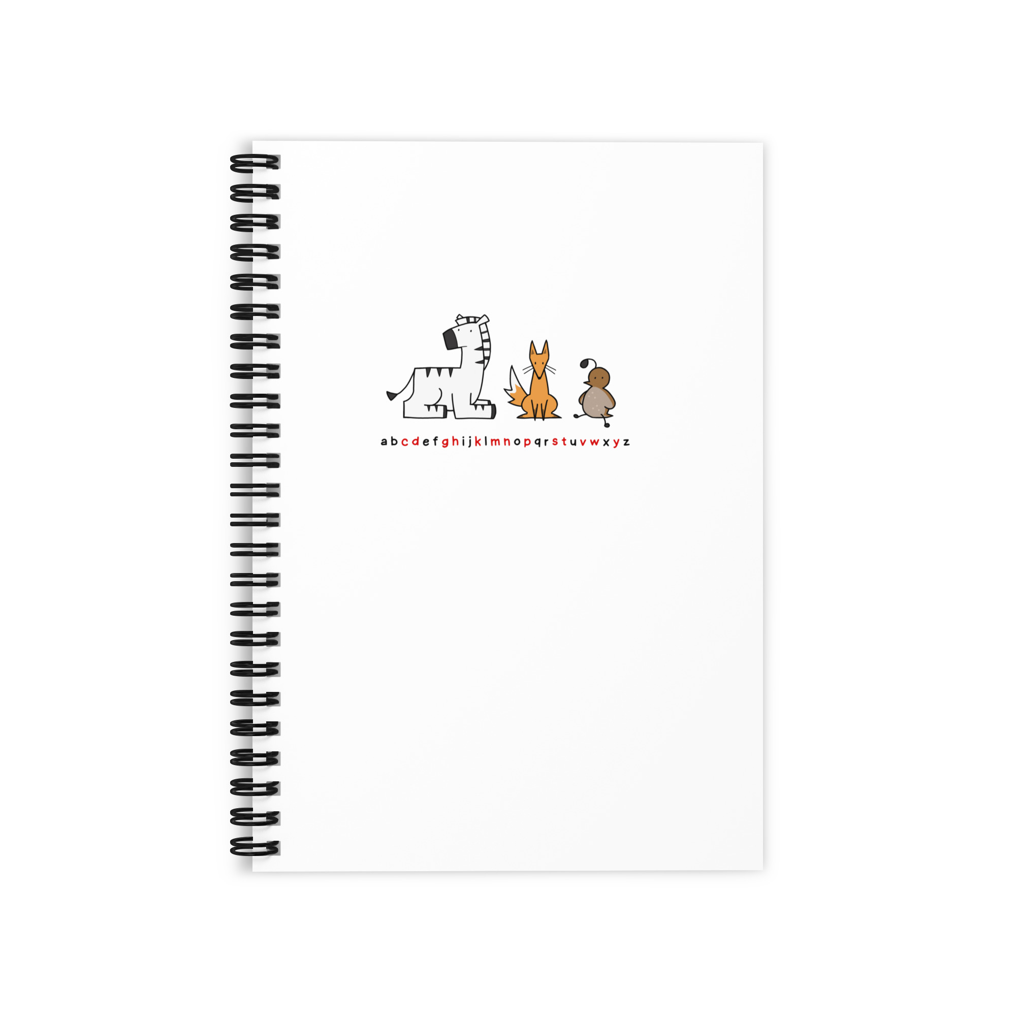 Spiral Notebook with Logo