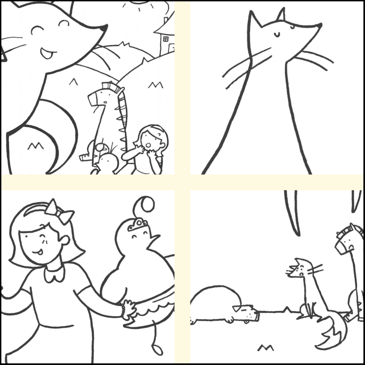 Zebra, Fox, Quail, and the Lazy Dog Can Color - Image 3